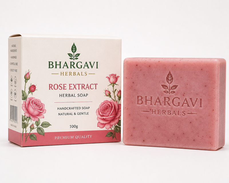 Bhargavi Shea Butter Rose Soap